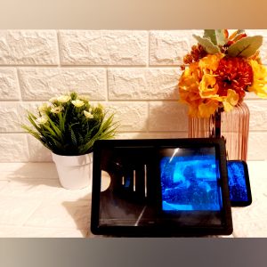 Amplificador de pantalla más tazón perosnalizado
